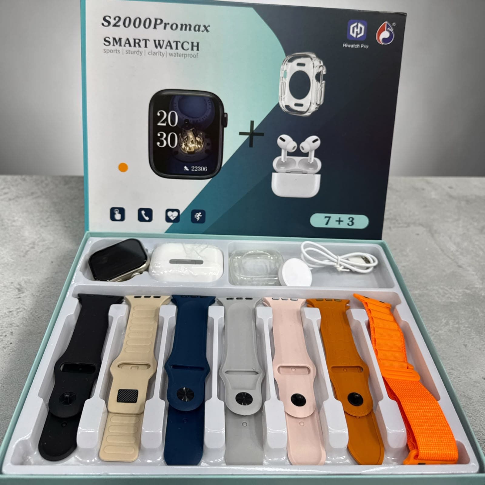 Conjunto Reloj Auriculares