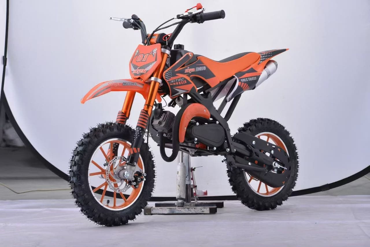 Mini Moto Infantil a Gasolina 2 Tiempos Tipo Motocross — imagen 1 de 4